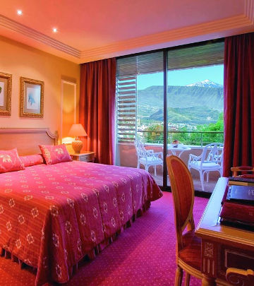 Hôtel Botánico, Tenerife : une chambre équipée de spots LED de la gamme éclairage pour l'hôtellerie de Philips