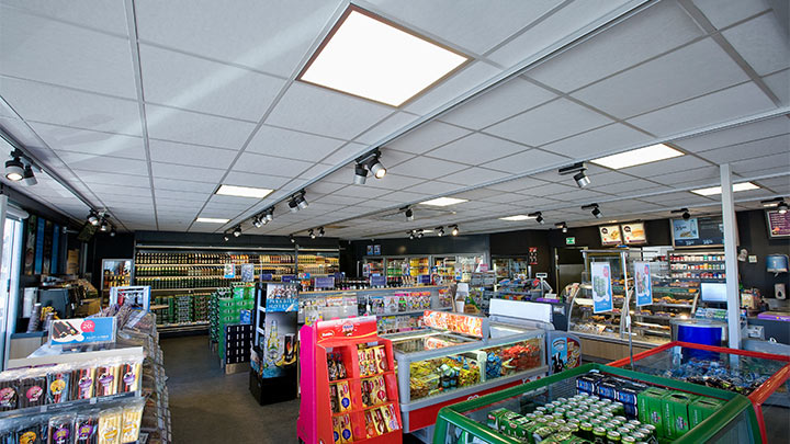 Get energy smart - led canopy lights for gas station 