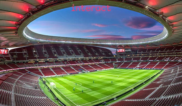 Vue du stade Wanda Metropolitano