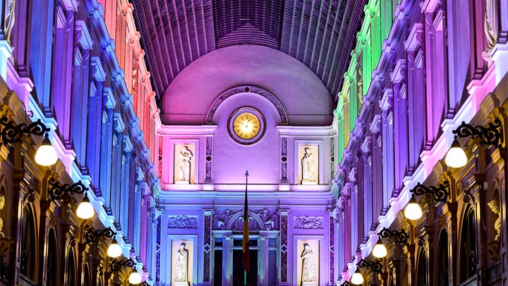 Slimme LED-verlichting voor de Koninklijke Sint-Hubertusgalerijen te Brussel
