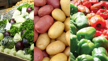 collage produits frais